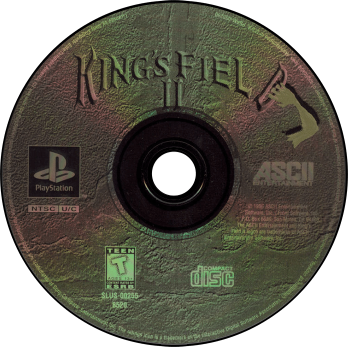 King's Field II media 6 for Playstation
